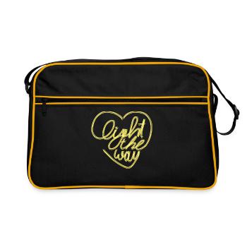light - Retro Bag - black/gold - Front