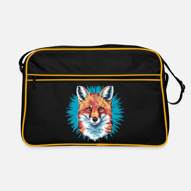 Fuchs - Illustration Retro Tasche