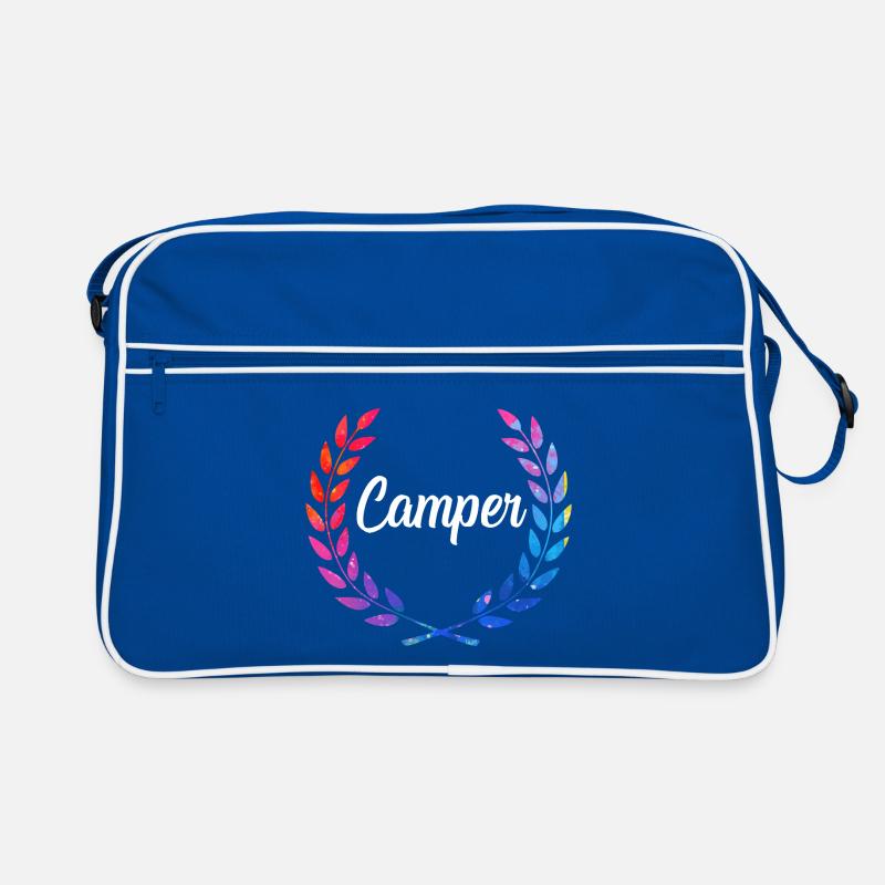 Camper Color Laurel Logo Retro Bag