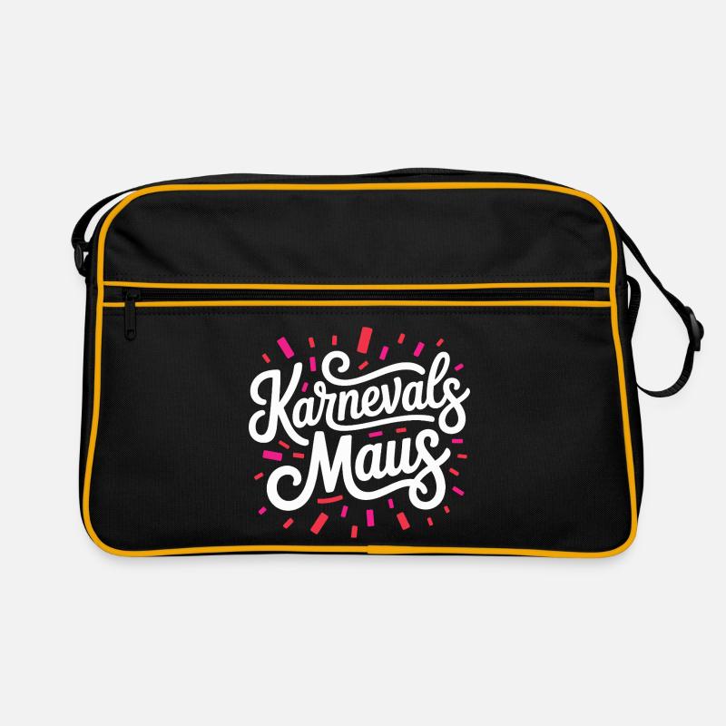 Karnevalsmaus Karneval Köln Kölner Karnevals Maus Retro Tasche