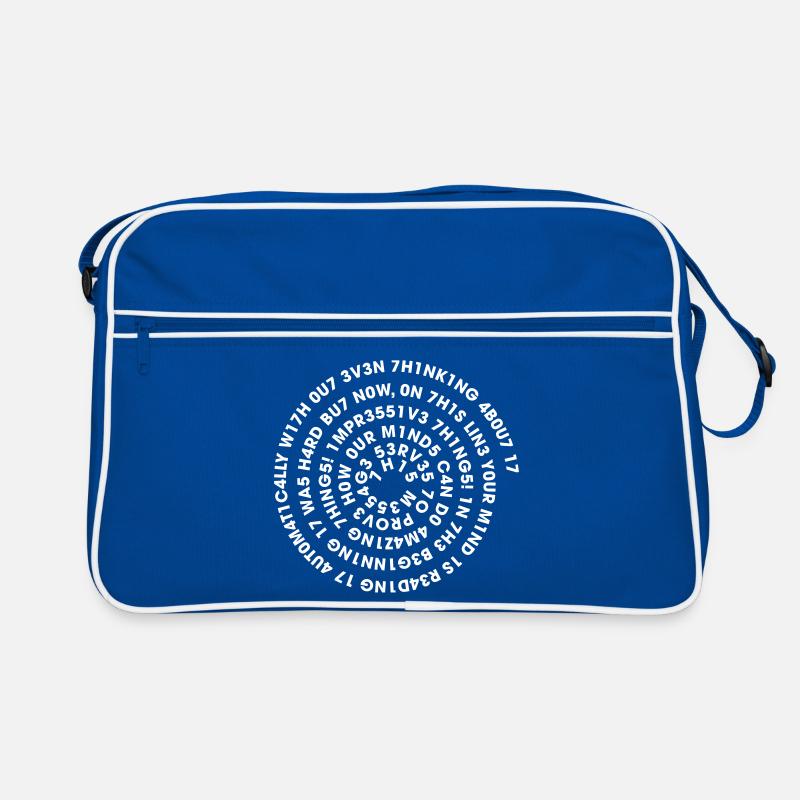 Spirale Leetspeak – Nerd Code 1337 Geek Design Sac Retro