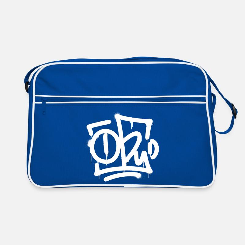 TOBY Graffiti Splash Retro Tasche