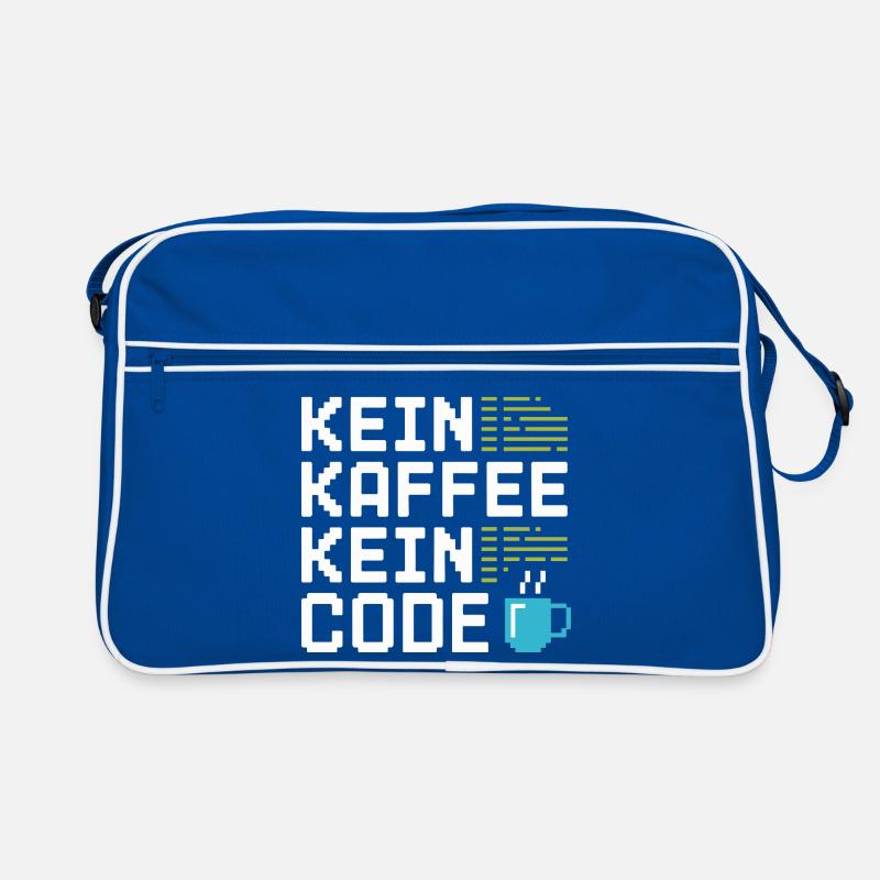 No Coffee No Code Programmeur Informaticien Sac Retro