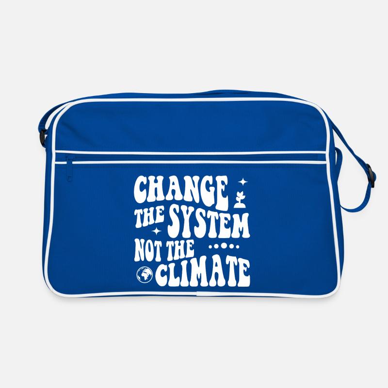 Changer le système, pas le climat Sac Retro