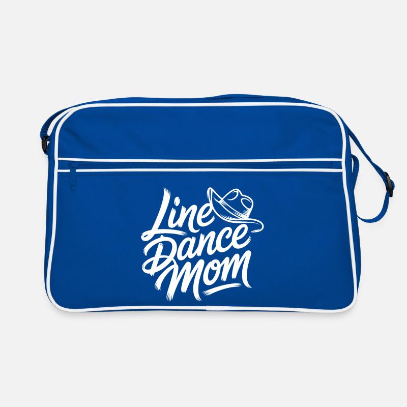 Line Dance Mom Lettering Retro Bag