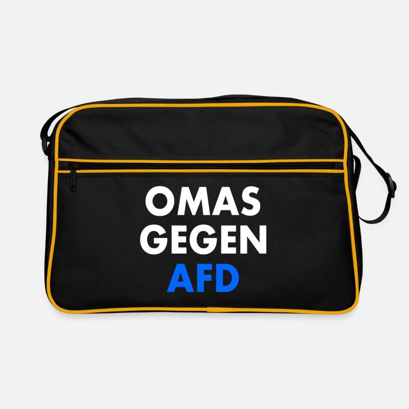 Omas gegen afd Retro Tasche