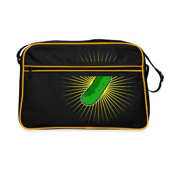 Pickle Star Pickle - Retro Bag - black/gold - Front