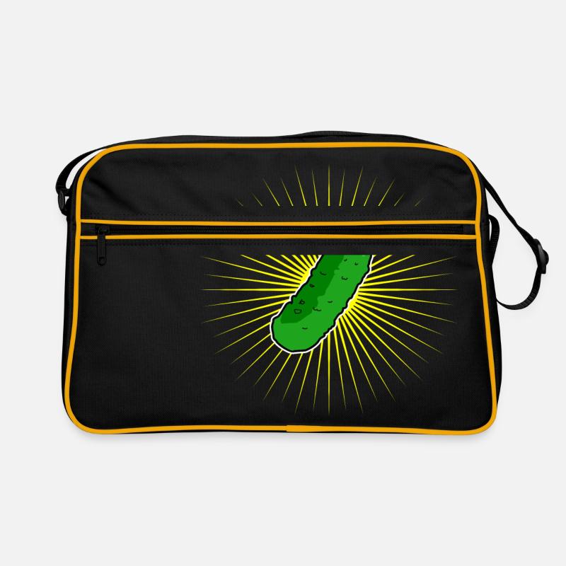 Pickle Star Pickle - Retro Bag - black/gold
