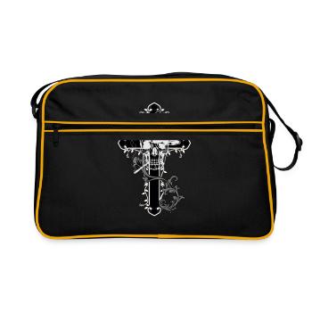 Mafia Italie Gangster Basses Gentleman Sir Cross - Sac Retro - noir/or - Devant