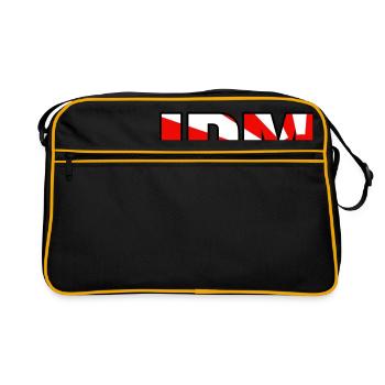 JDM - Retro Bag - black/gold - Front
