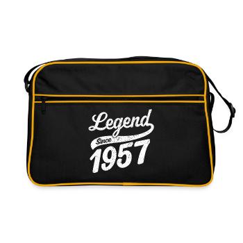 Légende depuis 1957 - Sac Retro - noir/or - Devant