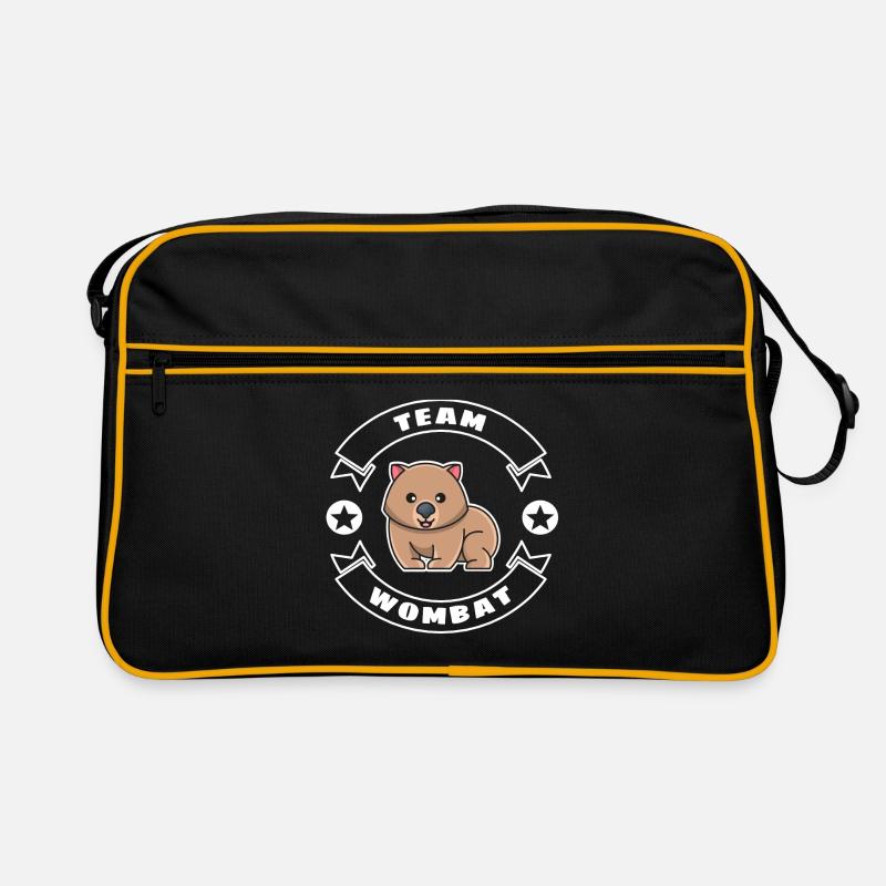 Équipe wombat Sac Retro