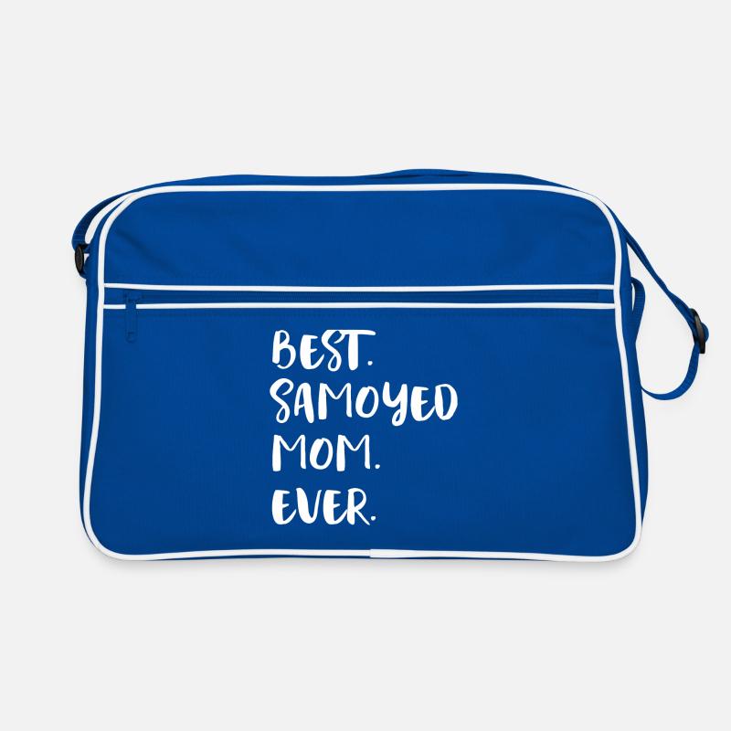 Samojede Samoyed Retro Tasche