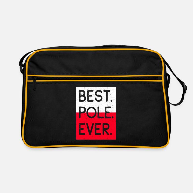 Bester Pole Aller Zeiten Retro Tasche