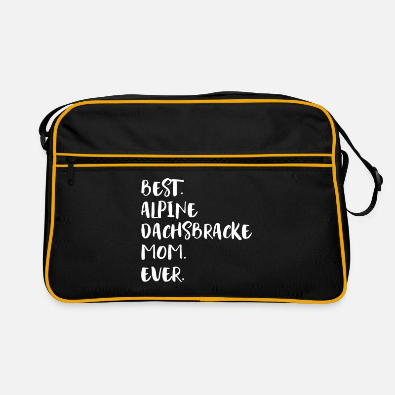 Alpine Dachsbracke Mom Retro Tasche