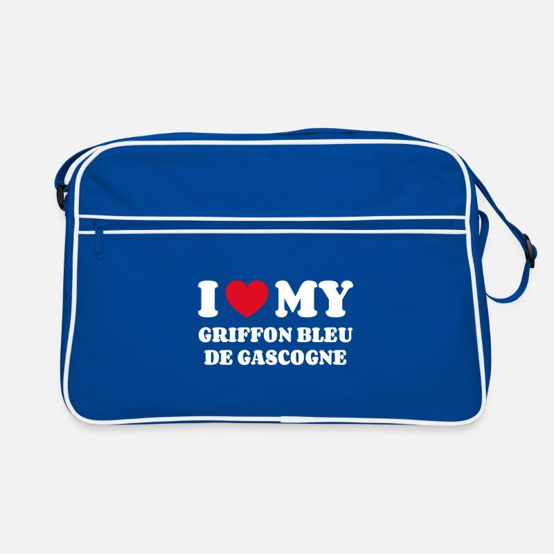 J’adore mon Griffon Bleu de Gascogne Sac Retro