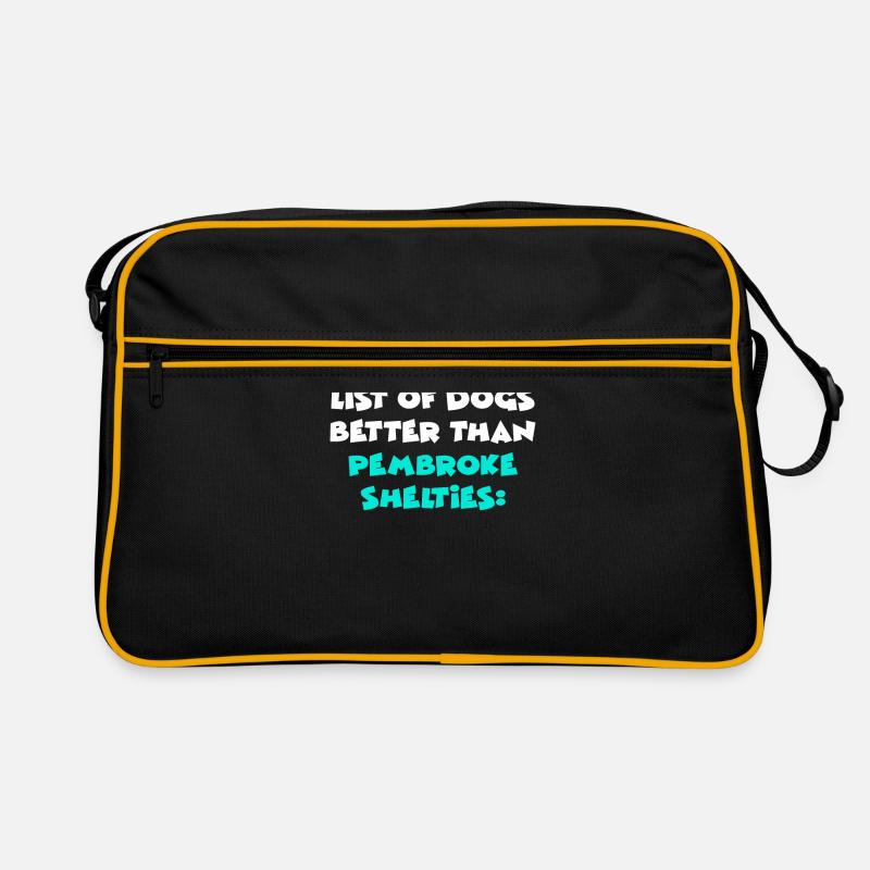 Pembroke Shelties Sac Retro