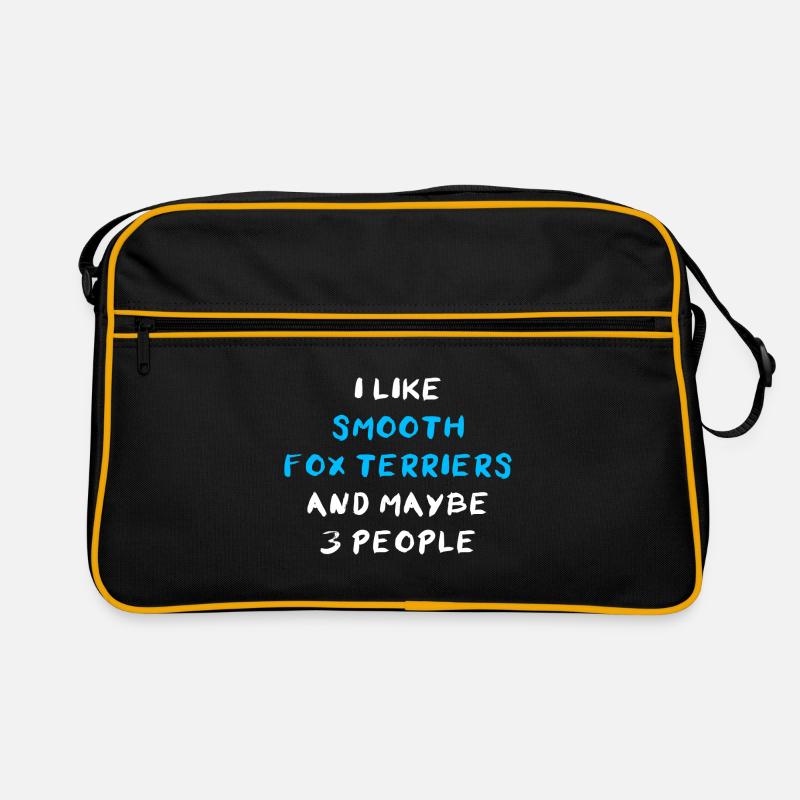 Smooth Fox Terrier Retro Tasche