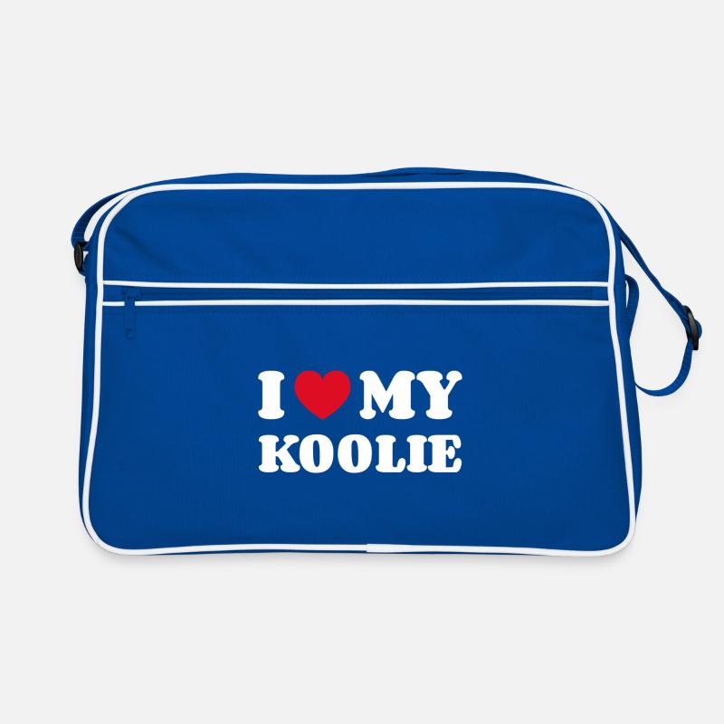 J’aime mon Koolie Sac Retro