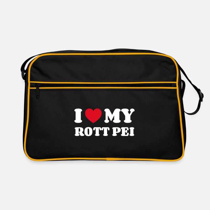J’aime mon pourriture Pei Sac Retro