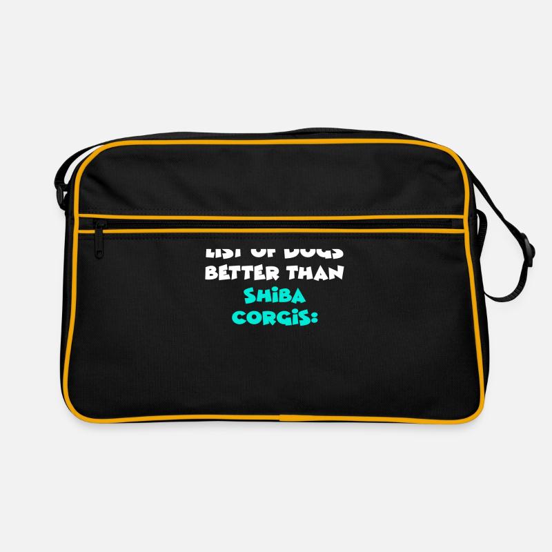 Shiba Corgis Retro Tasche