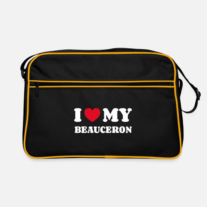 J’aime mon Beauceron Sac Retro