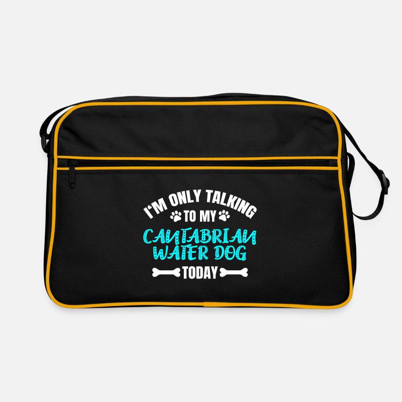 Cantabrian Water Dog Retro Bag