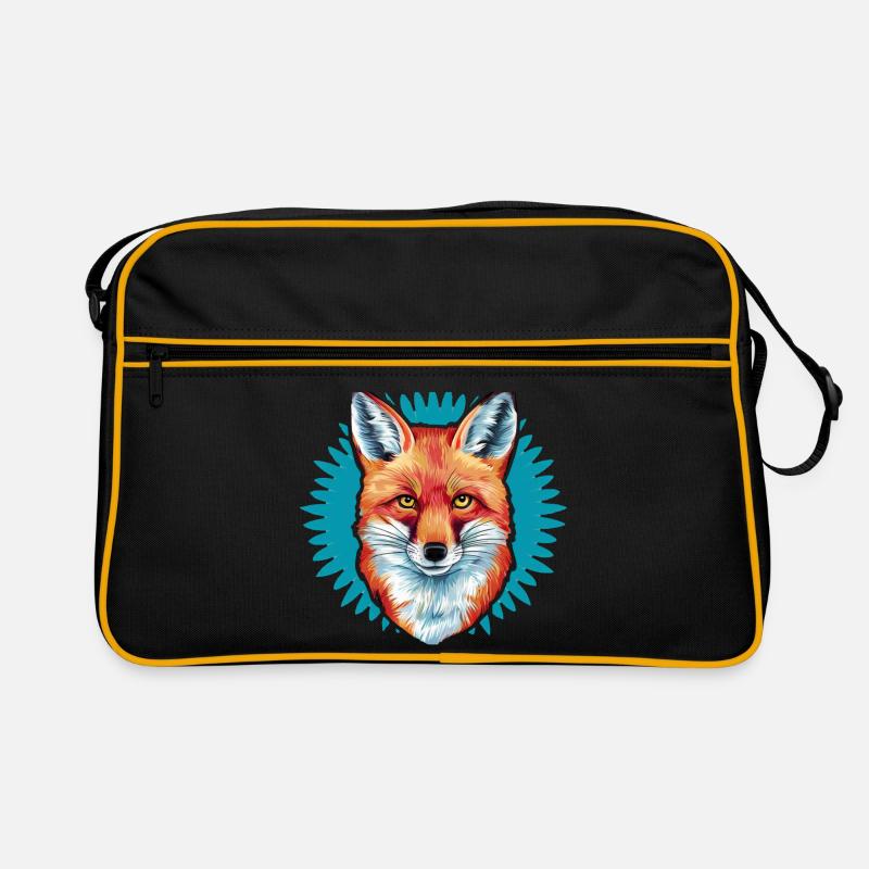 Fuchs - Illustration Retro Tasche