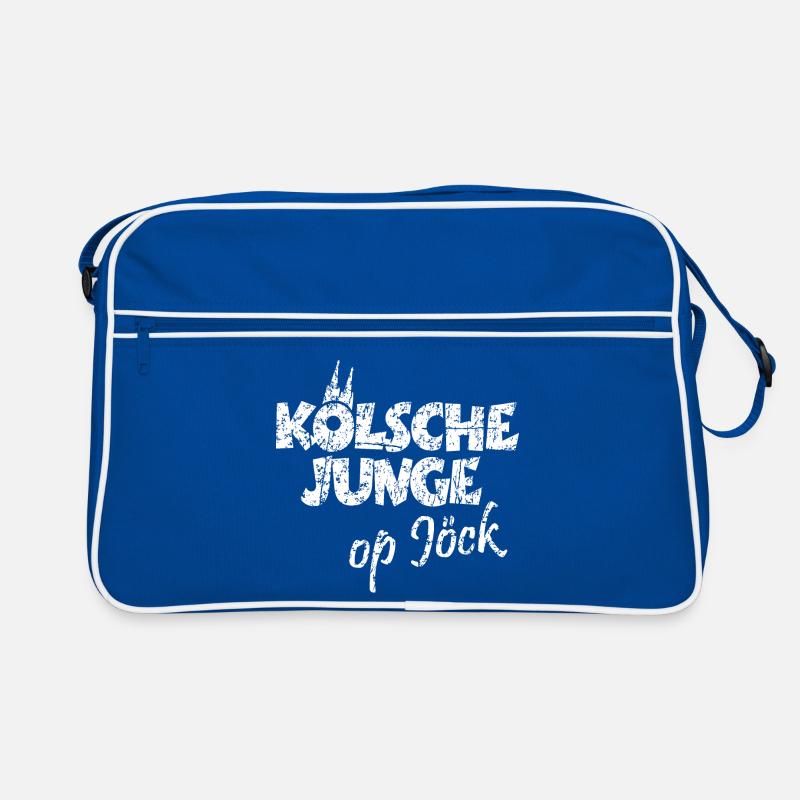 Kölsche Junge Op Jöck Kölsch Köln Retro Tasche