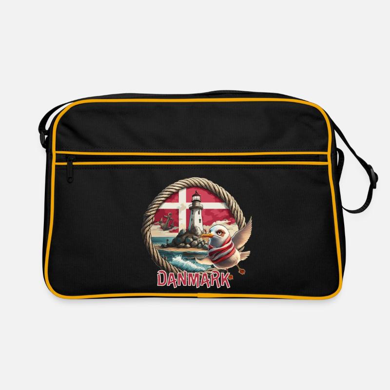 Danmark - Dänemark - Denmark Retro Tasche