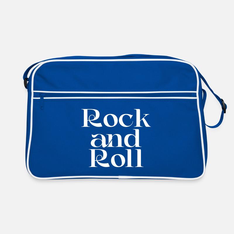 Conception typographique vintage rock and roll Sac Retro