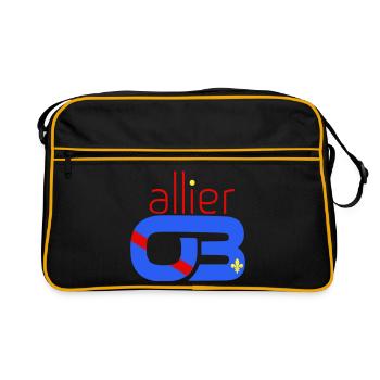 Allier 03 - Retro Bag - black/gold - Front