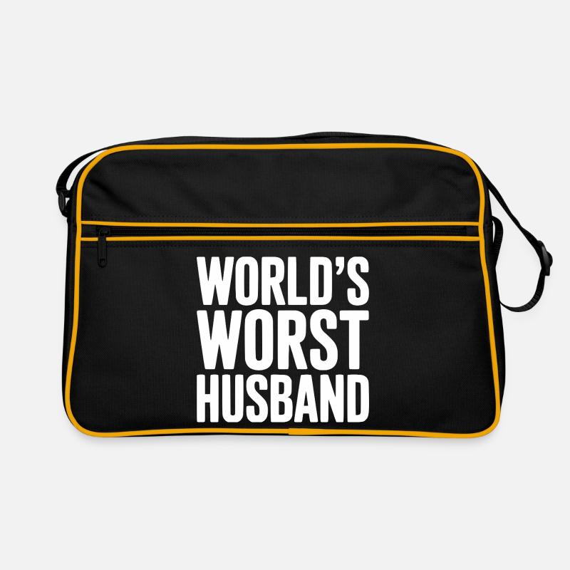 Der schlimmste Ehemann der Welt Retro Tasche