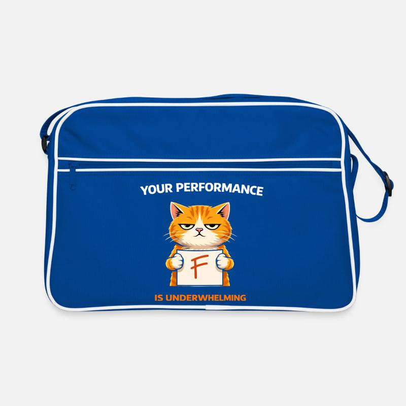 Underwhelming Cat Performance Retro Bag