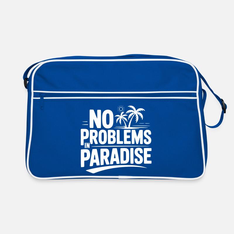 No Problems in Paradise Retro Bag