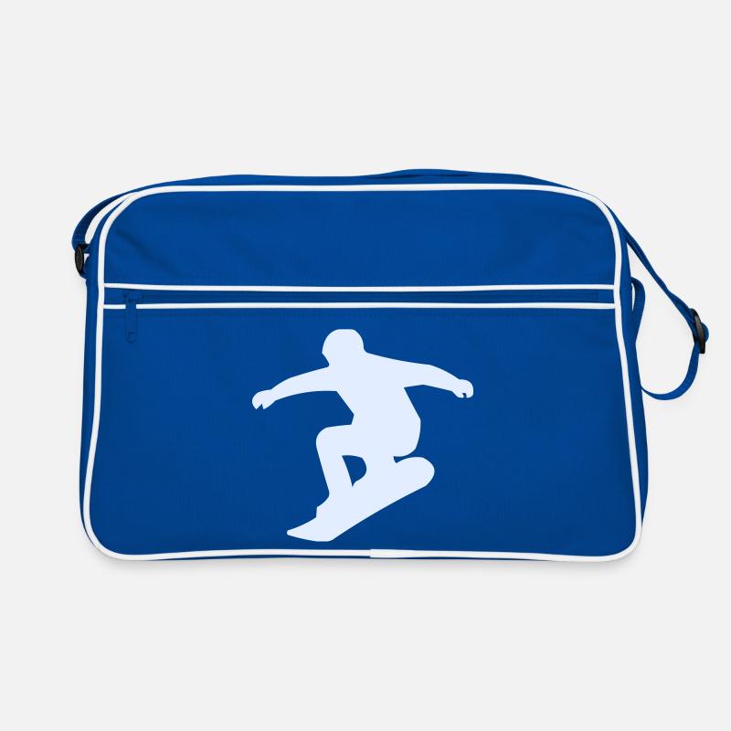 snowboarder Retro Tasche