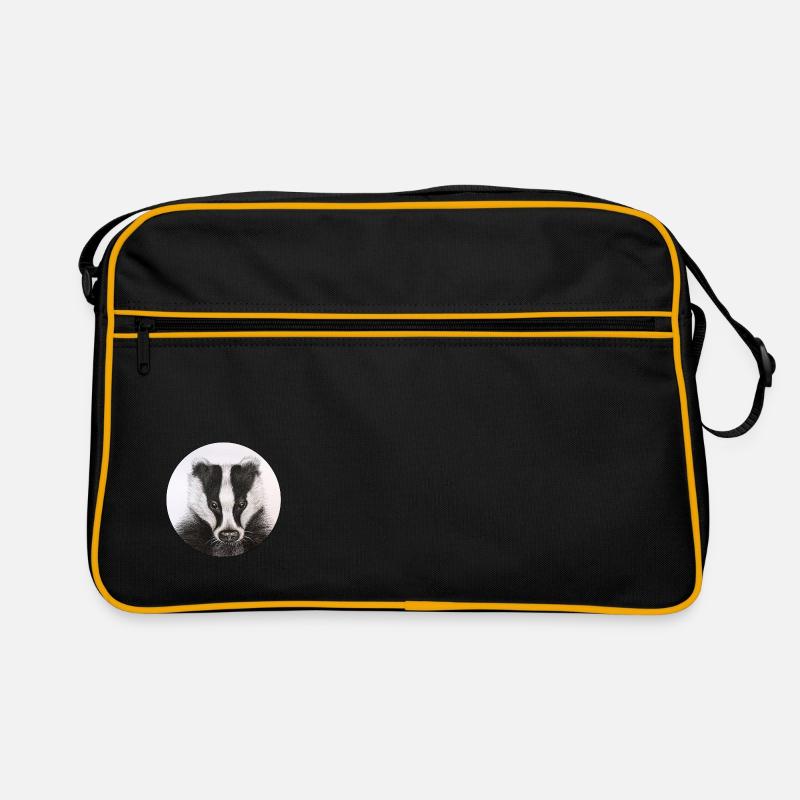 Dachs /Badger Retro Tasche