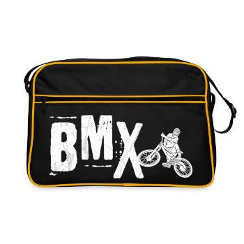 Style de vie BMX - Sac Retro - noir/or - Devant