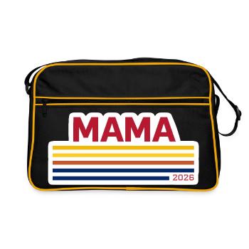 Maman 2026 Rétro - Sac Retro - noir/or - Devant