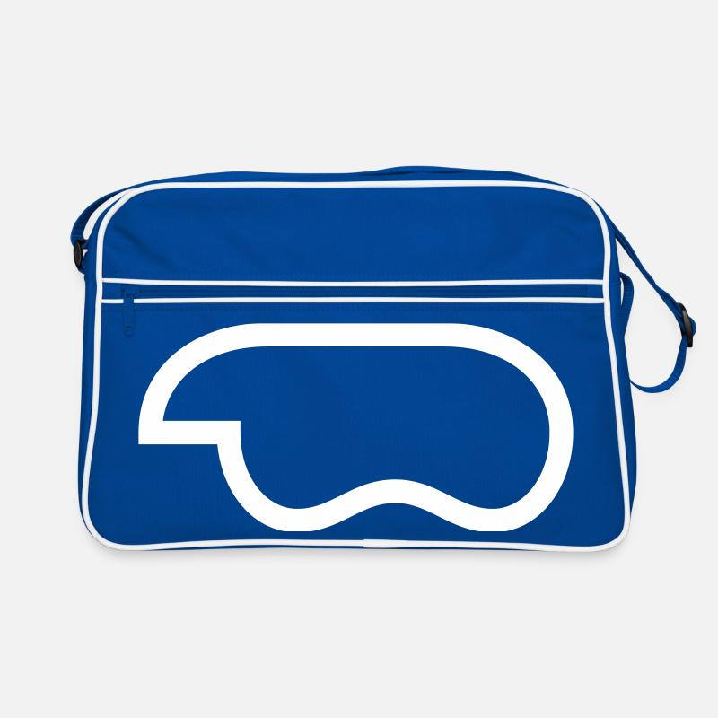 controller-outline-weiss Retro Tasche