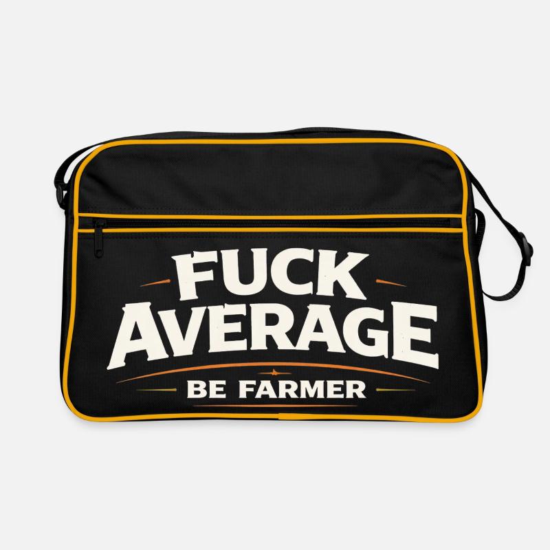 Be farmer instead of average Retro Bag