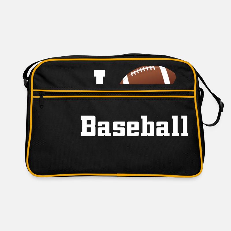 J'aime Baseball Sac Retro