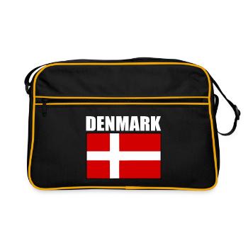 Denmark - Retro Bag - black/gold - Front