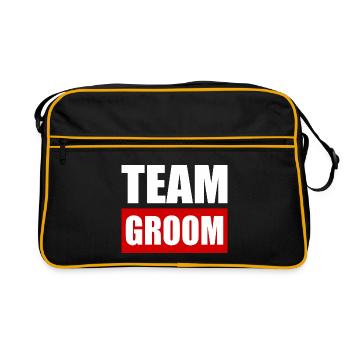 Team groom - Sac Retro - noir/or - Devant