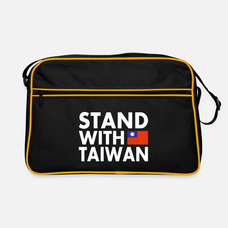 Stand with taiwan Retro Bag