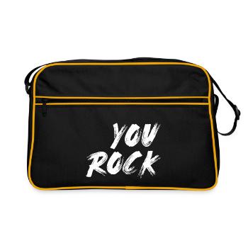 Tu assures - Sac Retro - noir/or - Devant