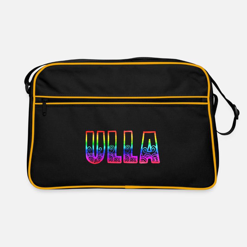ulla rs regenbogen Retro Tasche