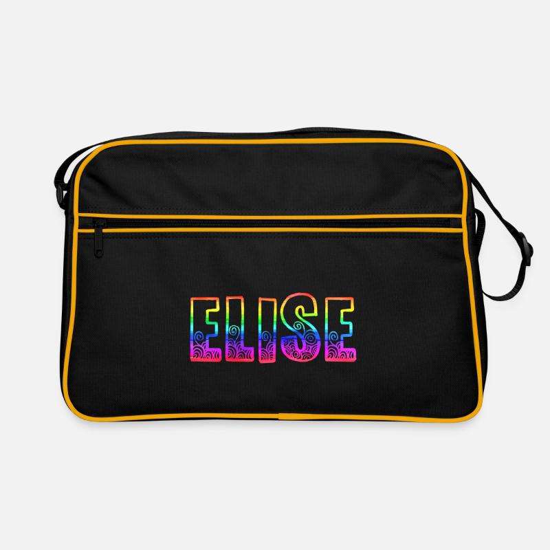 elise rs regenbogen Retro Tasche