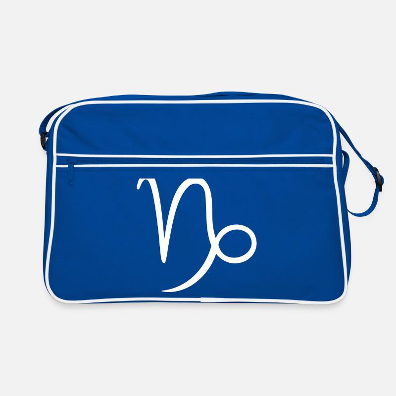 Sternzeichen Steinbock Retro Tasche