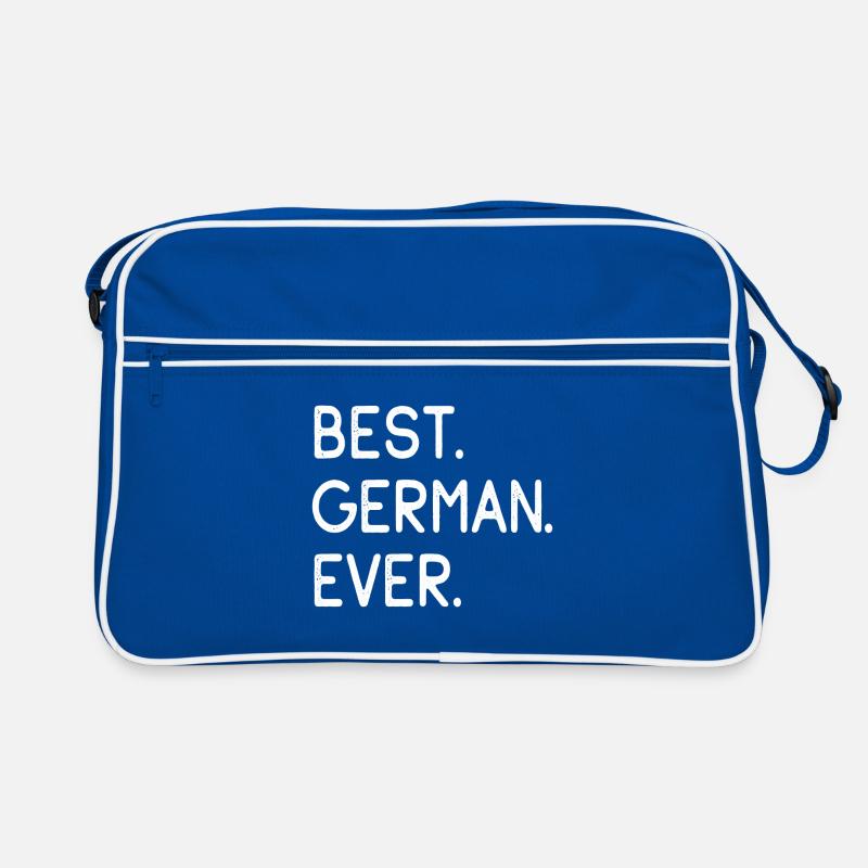Best German Ever Bester Deutscher Staatsbürger Retro Tasche